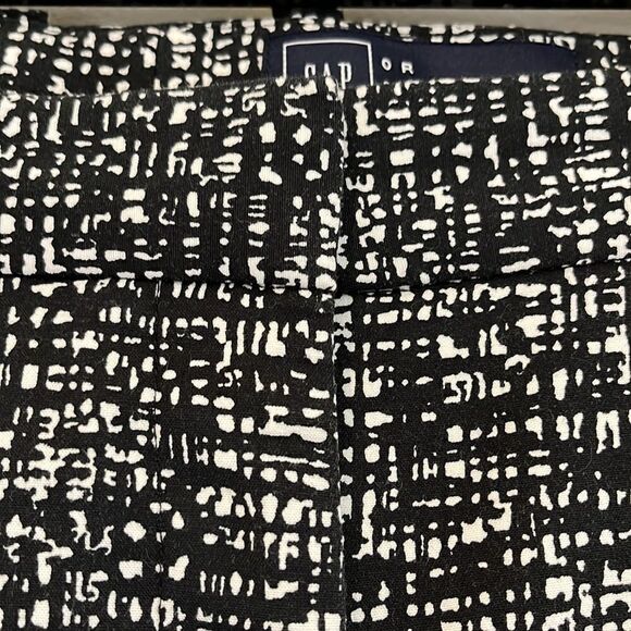 GAP Women’s Black & White Plaid Slim Crop High Rise Trouser Pants Size 4… - Picture 4 of 13